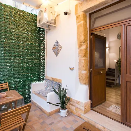 Villa Centro Storico Sciacca - Casa Di Pisa Cortile Termine Exterior foto